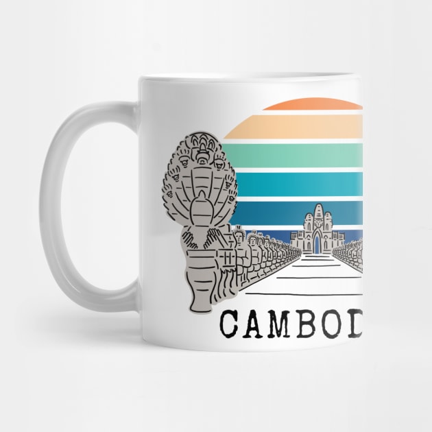 Angkor Thom Majesty: Cambodia's Ancient Wonder -- Vintage Edition V1 by CuteBotss